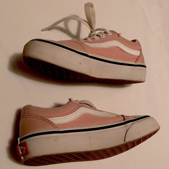 Pink Old Skool Vans Missy Size 12 - Picture 7 of 10